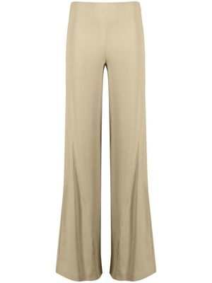 Jacquemus pantalon Soffio à coupe évasée - Tons neutres