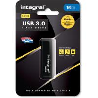 Integral INFD16GBNOIR3.0 USB flash drive 16 GB USB Type-A 3.2 Gen 1 (3.1 Gen 1) Zwart