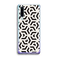 Crazy pattern: Huawei P30 Transparant Hoesje