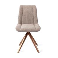 Jesper Home Umedo eetkamerstoel Grainy Greige turn rose