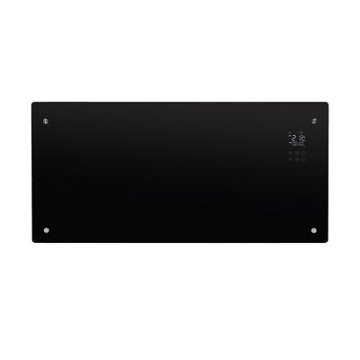 Convector Verwarming Eurom Alutherm Verre 2000W Voor in de Badkamer met Wi-Fi en Glazen Behuizing Zwart Eurom