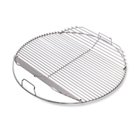 Scharnierend grillrooster roestvrij staal 57cm - Weber