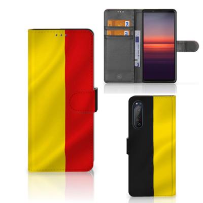 Sony Xperia 5II | Bookstyle Case | Belgische Vlag