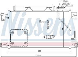 Condensor, airconditioning 94857