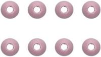 Rico Macramé Houten Kralen 25mm Antique Rose - 8 stuks