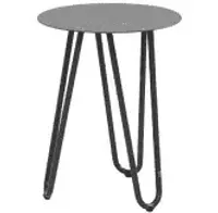 Cool side table 42 cm. Ø H 45 cm. - antraciet | 4 Seasons Outdoor Cool side table 42 cm. Ø H 45 cm. - antraciet | 4 Seasons Outdoor