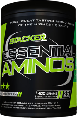 Stacker2 Essential Aminos Blue Raspberry (400 g)