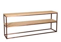 Zoah Koper Mango Houten Wandtafel