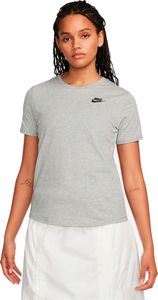 Nike Sportswear Club Essentials T Shirt Dames Grijs maat XL