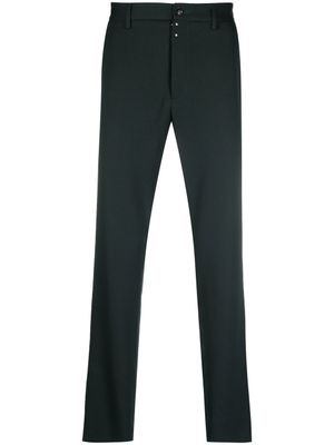 MM6 Maison Margiela pantalon à coupe slim - Vert