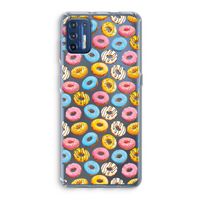 Pink donuts: Motorola Moto G9 Plus Transparant Hoesje