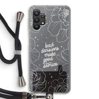 Good stories: Samsung Galaxy A32 5G Transparant Hoesje met koord