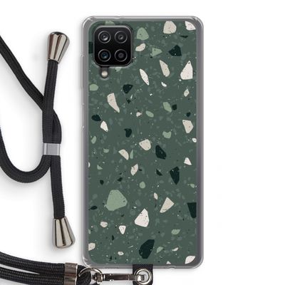 Terrazzo N°19: Samsung Galaxy A12 Transparant Hoesje met koord