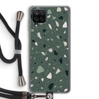 Terrazzo N°19: Samsung Galaxy A12 Transparant Hoesje met koord