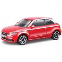 Modelauto Audi A1 rood 1:43 - thumbnail