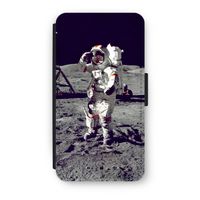 Spaceman: iPhone XS Flip Hoesje