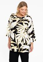 Yoek Tuniek vierkant PALMIER | Zwart | Maat 54/56
