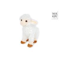 Take Me Home Schaap wit pluche staand s 20cm