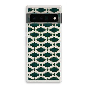 Moroccan tiles: Google Pixel 6 Pro Transparant Hoesje