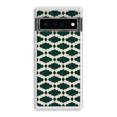 Moroccan tiles: Google Pixel 6 Pro Transparant Hoesje