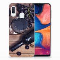 Samsung Galaxy A20e Siliconen Case Wijn