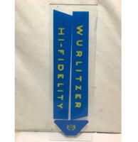 Wurlitzer 2300 Jukebox Plastics - Set Van 3