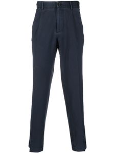 Dell'oglio pantalon en laine à coupe fuselée - Bleu