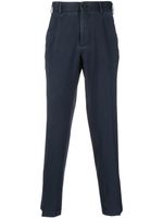 Dell'oglio pantalon en laine à coupe fuselée - Bleu