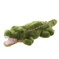 Nature Planet krokodil knuffel - 48 cm - pluche - knuffeldieren - voor kinderen