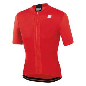 Sportful Strike fietsshirt korte mouwen rood heren XXL