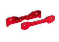 Traxxas - Tie bars, rear, 6061-T6 aluminum (red-anodized) (TRX-9528R)