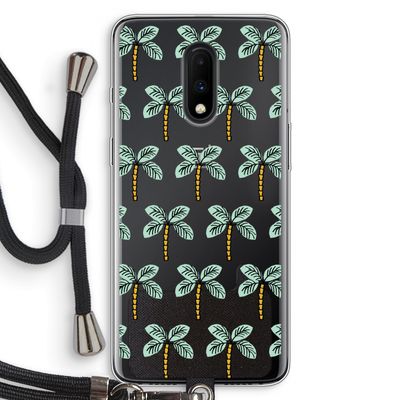 Paradise: OnePlus 7 Transparant Hoesje met koord