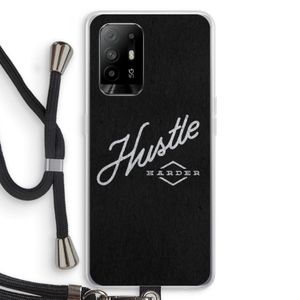 Hustle: Oppo A94 5G Transparant Hoesje met koord
