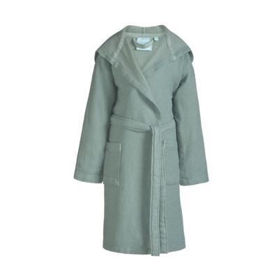 Vandyck Vandyck Kids Boys Badjas Vintage Green 7/8 Jaar