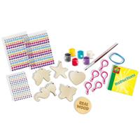 SES diamond painting - houten sleutelhangers