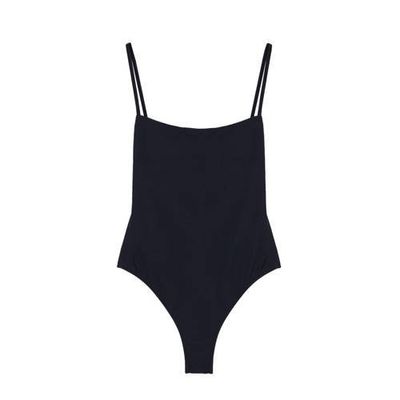 Mango badpak zwart Mango badpak zwart