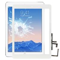 Controller knop + Home Key knop PCB membraan Flex kabel + touch panel installatie lijm touch panel voor iPad Air/iPad 5 (wit)