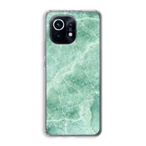 Groen marmer: Xiaomi Mi 11 Transparant Hoesje