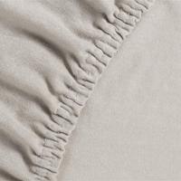 Hoeslaken Jersey Off-white 90x200/210