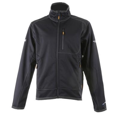 DeWalt Barton Softshell | Zwart | XXL - BART00XXL