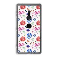 Bloemetjes: Sony Xperia XZ2 Transparant Hoesje
