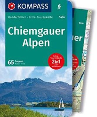 Wandelgids 5436 Kompass Wanderführer Chiemgauer Alpen | Kompass