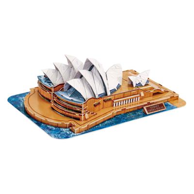 Cubic Fun 3d puzzel national geographic opera house sydney