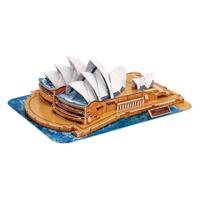 Cubic Fun 3d puzzel national geographic opera house sydney - thumbnail