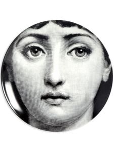 Fornasetti assiette murale Tema E Variazioni N°1 - Noir