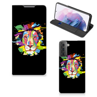 Samsung Galaxy S21 Plus Magnet Case Lion Color