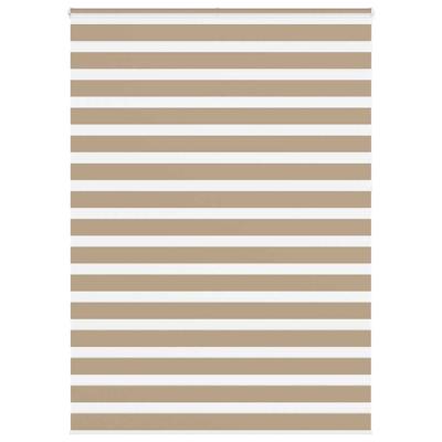 Zebra Blind 165x230 cm stofbreedte 160,9 cm polyester zandbruin