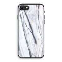Gestreepte marmer: iPhone 8 Biologisch afbreekbaar hoesje