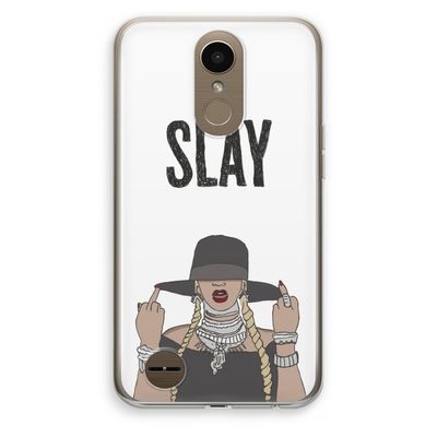 Slay All Day: LG K10 (2017) Transparant Hoesje