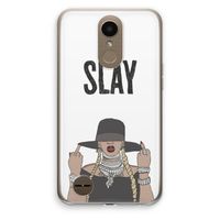 Slay All Day: LG K10 (2017) Transparant Hoesje